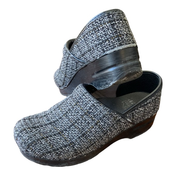 Dansko Vegan Tweed Pro Clogs Size 39 - Picture 4 of 11